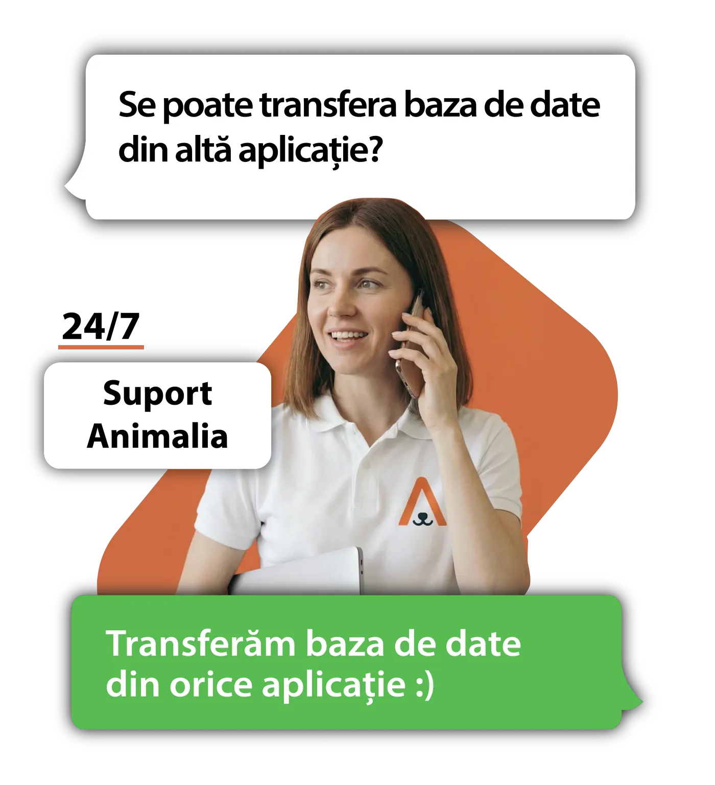Data transfer for a veterinary clinic